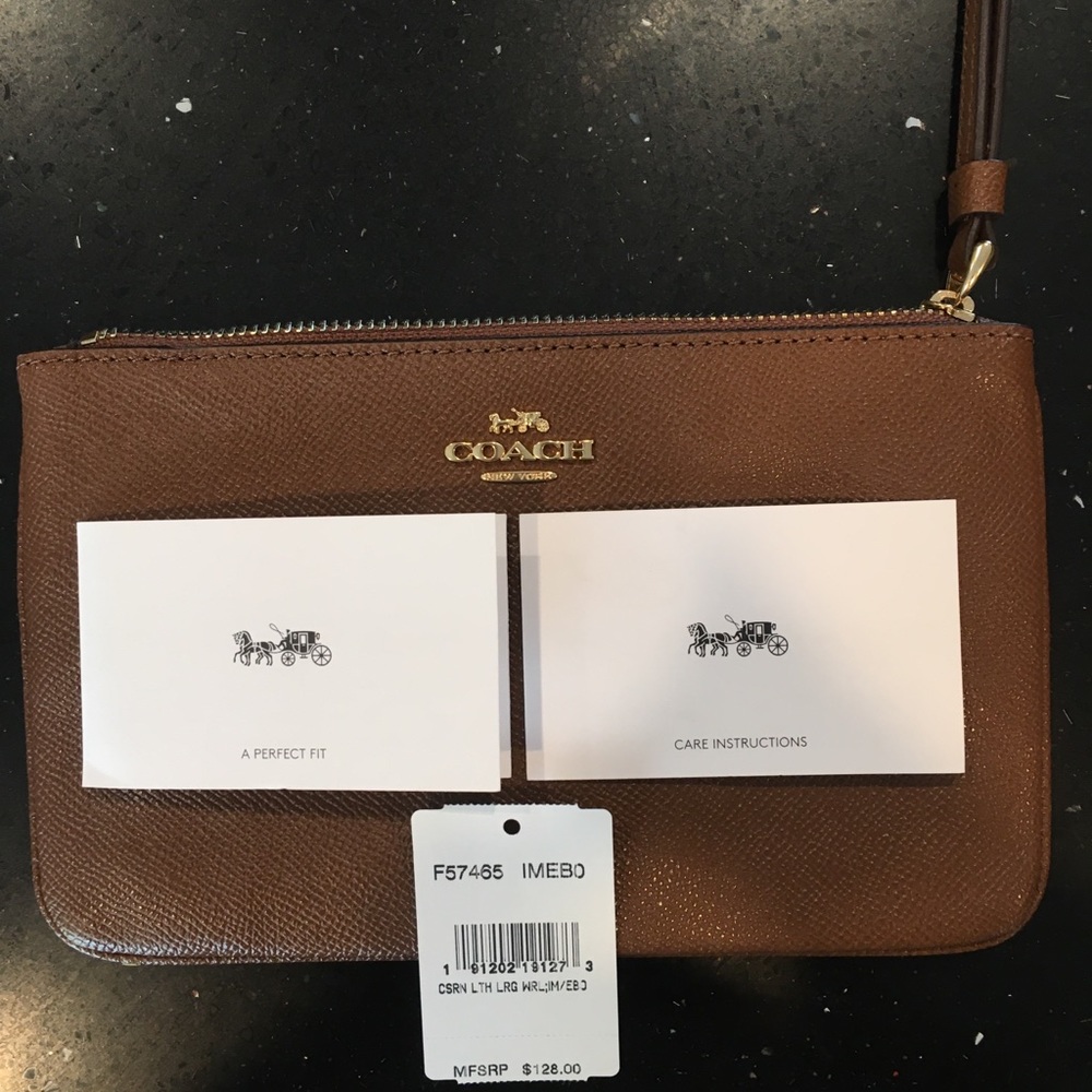 Women’s Coach Wallet with Wristband - Picture 2 of 6